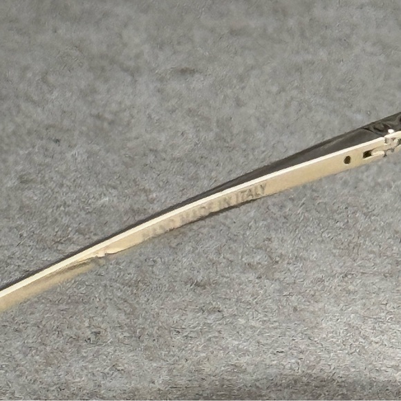 Retrosuperfuture Tema Optical Oro gold aviator eyeglasses - Picture 7 of 10